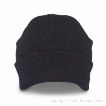 Hat with Earphones, Embroidery and Printing, Made of Acrylic, Compatible with iPod and iPad